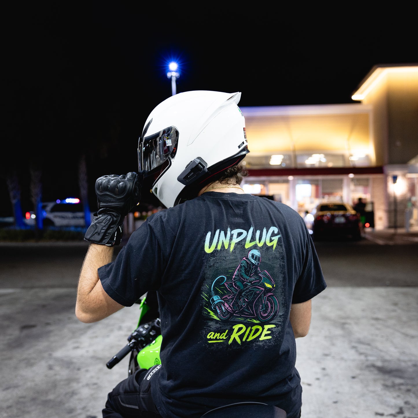 Unplug and Ride shirt