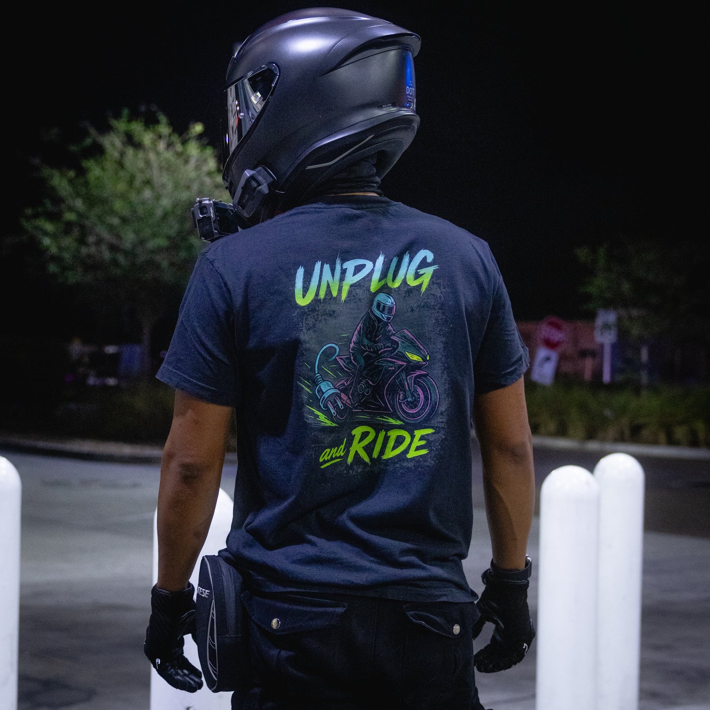 Unplug and Ride shirt